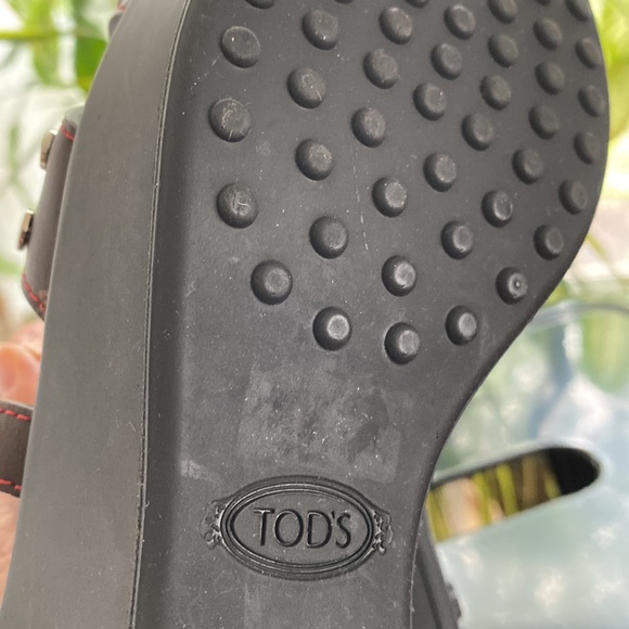 Tods brown 36 platform wedge - Picture 5 of 6